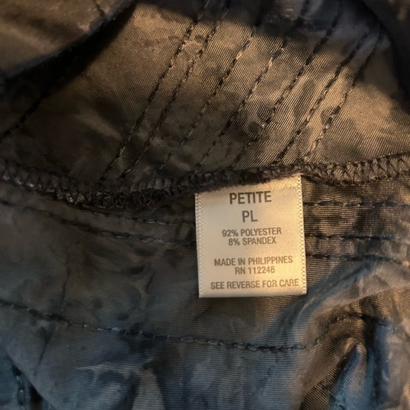 y2k Dressbarn whimysgoth black and silver sequined blouse with square neckline - Picture 5 of 5